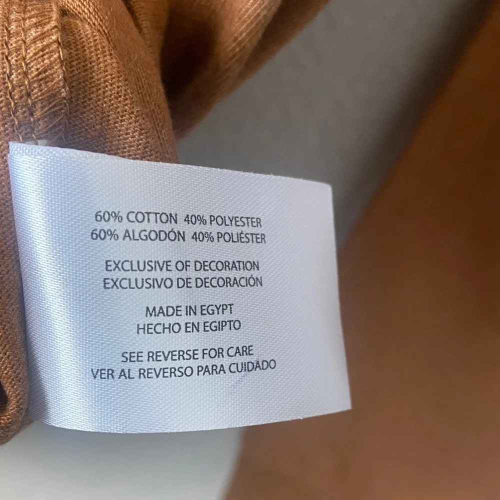 Woolrich Long Sleeve Pocket Tee Mens Large Brown Casual Everyday‎ Top - Picture 8 of 9